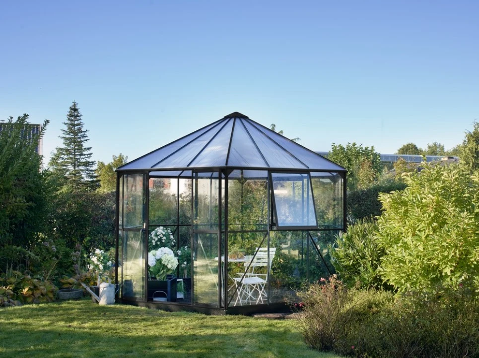 Royal Well Prieel Atrium Zwart Gecoat - Afbeelding 1